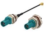 TE Connectivity FAKRA Panel Mount Connectors & Cable Assemblies