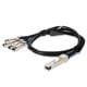Amphenol ProLabs QSFP-4SFP25G-CU3M-C
