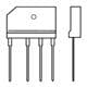Diodes Incorporated GBJ608-F