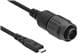 Fischer Connectors CA D 16XLV UP02R15/USB-C TPE BK 0.8M