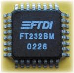 FTDI FT232BM Enlarged Image