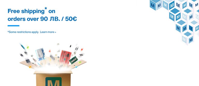 Free Shipping* on orders over 90 лв. / 50€. *Some restrictions apply. Learn more.