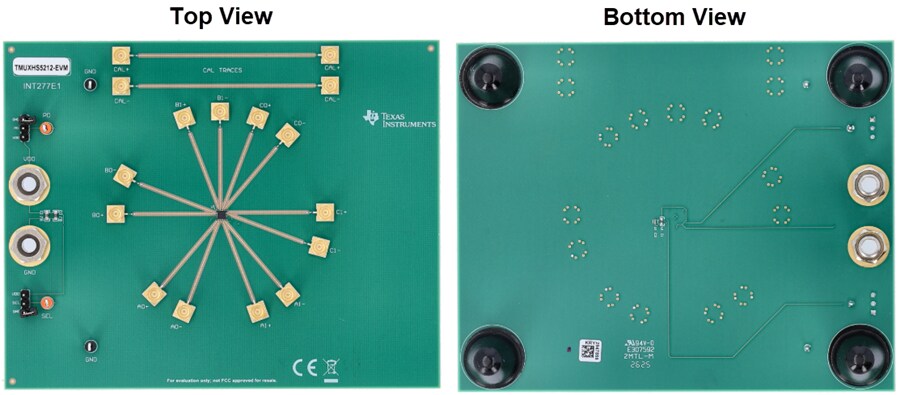 Mechanical Drawing - Texas Instruments TMUXHS5212-EVM Evaluation Module (EVM)