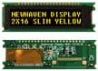 Slim OLED Character Displays