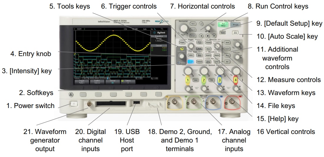 Keysight Technologies DSOX20xA Oscilloscopes