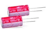 Würth Elektronik THT Aluminum Electrolytic Capacitors