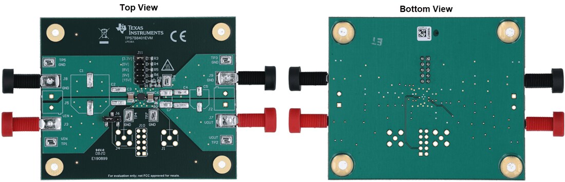 Mechanical Drawing - Texas Instruments TPS7B8401EVM Regulator Evaluation Module (EVM)
