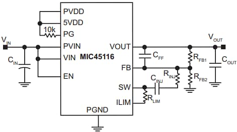 Microchip Technology MIC45116 20V 6A DC-DC Power Module
