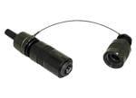 Amphenol Fiber Systems International TFOCA-II® 4-Channel Fiber Optic Plug Assemblies