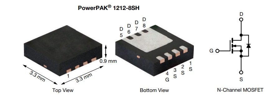 Vishay / Siliconix SISH892BDN N-Channel 100V MOSFET