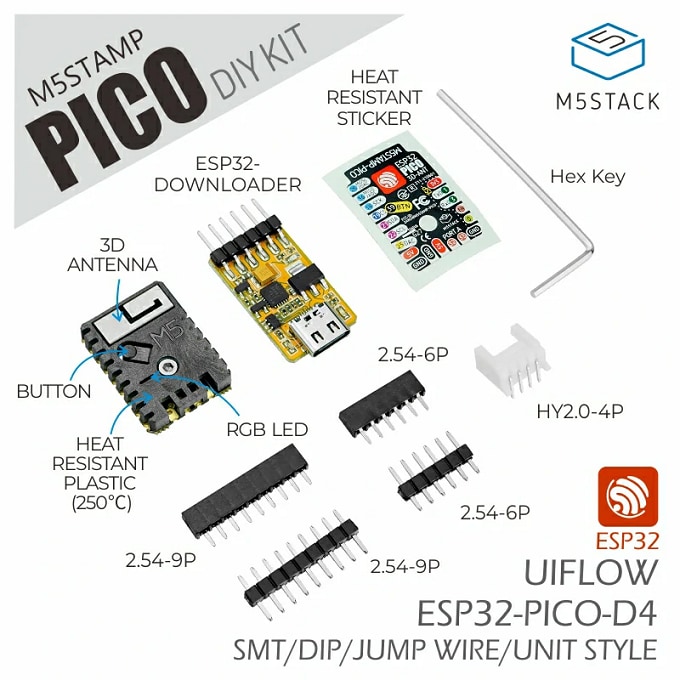 M5Stack M5Stamp K051-B Pico DIY Kit