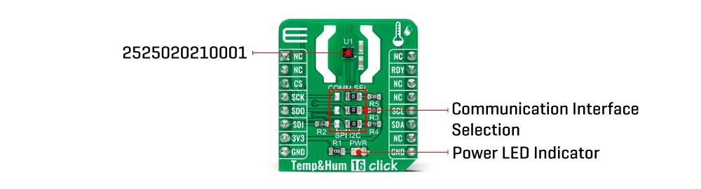 Mikroe Temp & Hum 16 Click