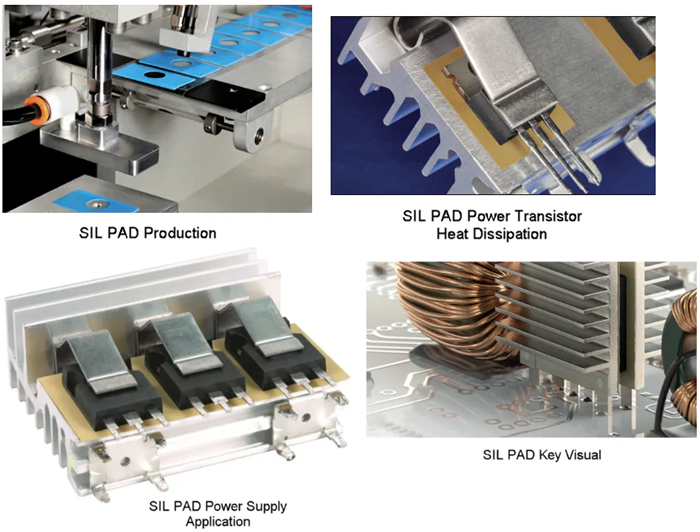 Infographic - Bergquist Company Thermal SIL PAD® Materials
