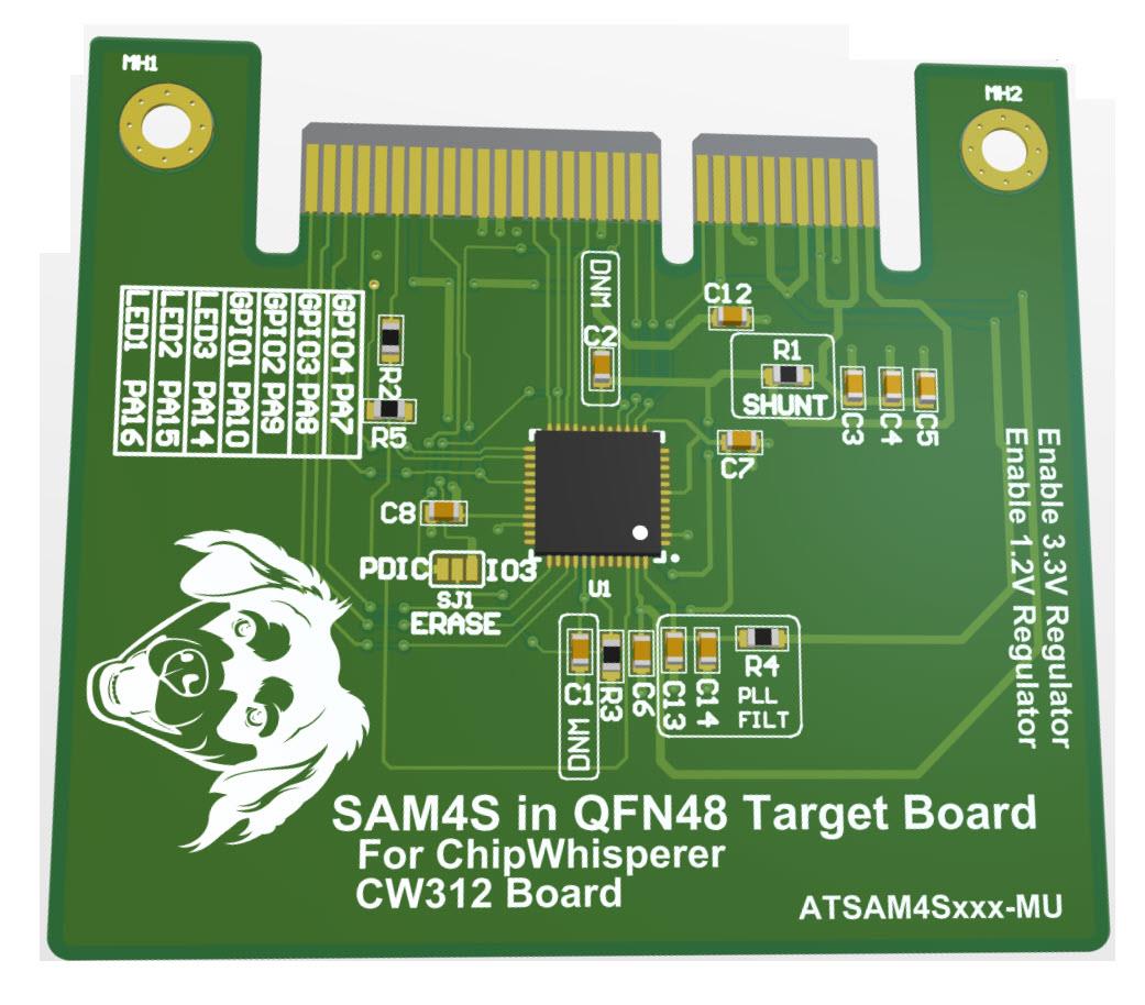 NewAE Technology SAM4S CW313 Target Board for ChipWhisperer®