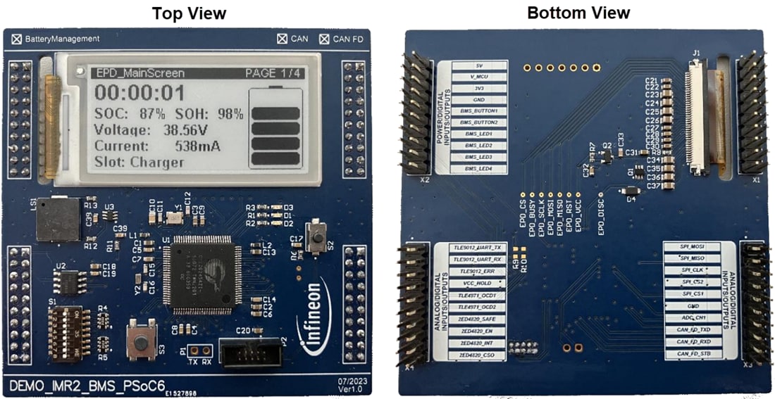 Infineon Technologies DEMOIMRBMSCTRLV1 BMS Control Demo Board