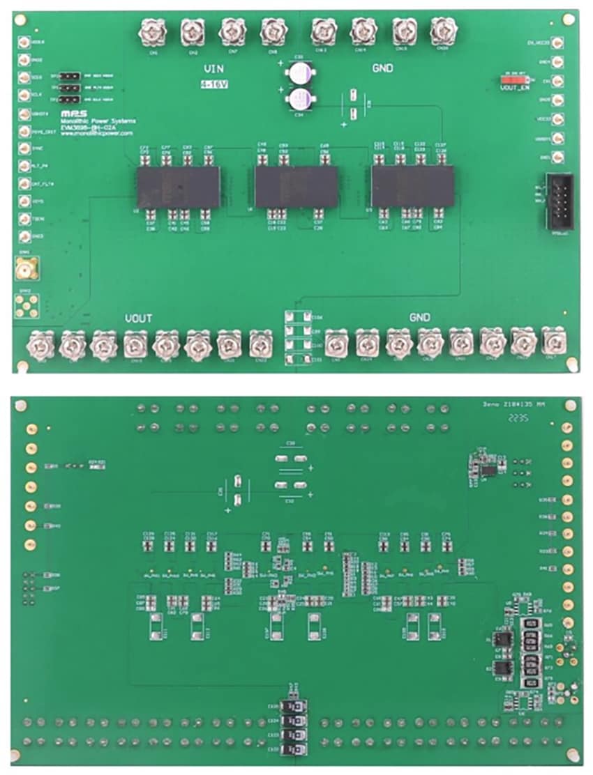 Location Circuit - Monolithic Power Systems (MPS) EVM3698-BH-02A Evaluation Board