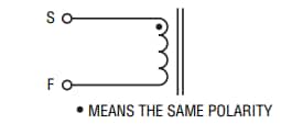 Schematic - Bourns ER26A High-Current Flat-Wire Inductors