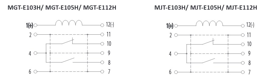 Schematic - Standex Electronics Sanyu MT Reed Relays