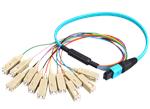 L-Com OM3 10Gig 50/125 Multimode Ribbon Fiber Assemblies