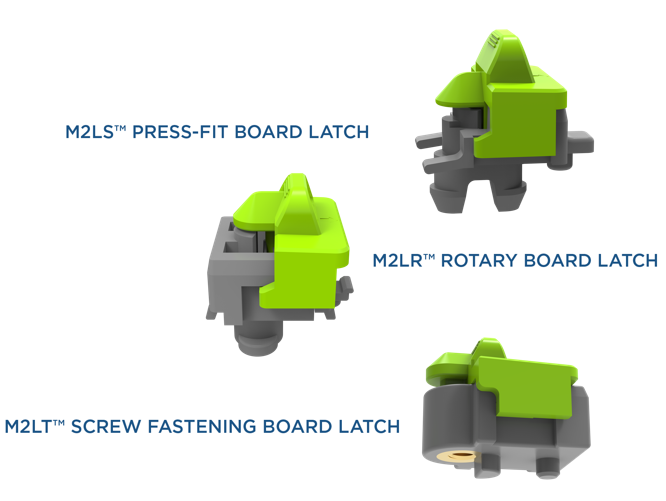 Chart - PEM M2L™ M.2 Board Latches