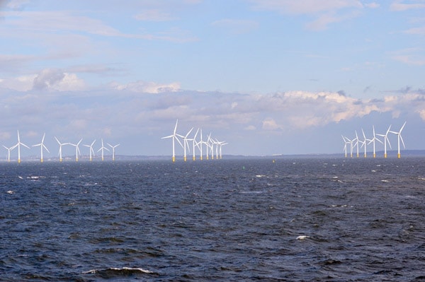 Burbo bank offshore windfarm