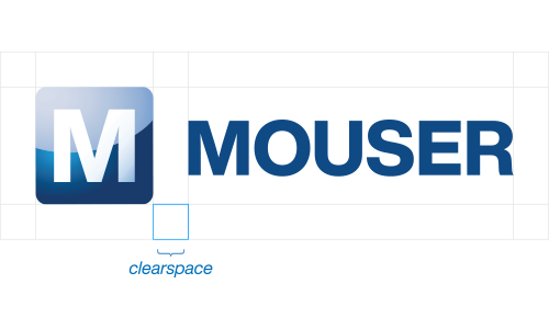 Mimimum Size and Spacing for Primary Mouser Logo