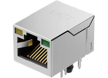GCT Modular RJ45 Jacks with Integrated Magnetics product microsite