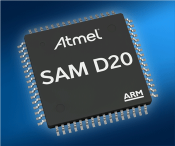 Touch the SleepWalking Atmel SAM-D20 MCU from Mouser with Single Cycle Multiply