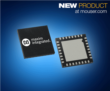 Maxim MAX22190 Octal Digital Input Device, Now at Mouser, Offers Robust High Performance for Industr