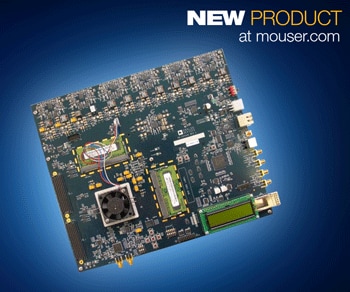 Analog Devices AD9154 2.4Gsps Quad DAC Eval Boards Available from Mouser Electronics