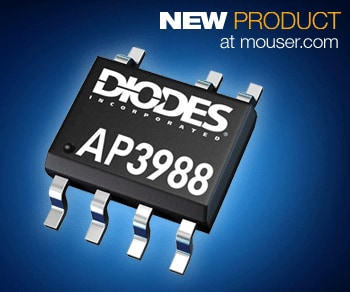 'Power Up' with Diodes Incorporated's AP3988 Primary Side Power Switcher Now at Mouser