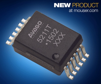 Mouser First to Stock Avago ACFL-5211T Automotive Grade Digital Optocouplers
