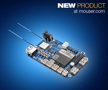 BeagleBone Blue Now at Mouser: Educational SBC for Robots, Drones, and More