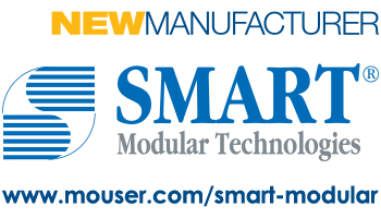Mouser Signs Global Agreement to Distribute Memory and Storage Solutions from SMART Modular Technologies
