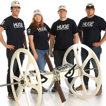 Mouser Sponsors Robotics Team HUGE in BattleBots Competition