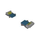 Samtec HLCD-20-10.00-TD-TH-1 Enlarged Image