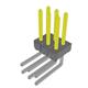 Samtec HTSW-103-16-L-D-RA